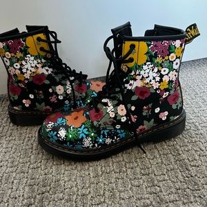 Doc Marten’s Floral boots